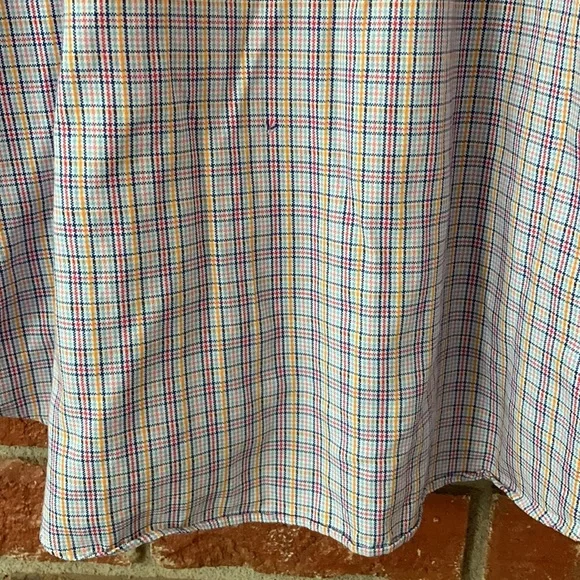 Peter Millar Men's Multicolor Plaid Shirt - Picture 9 of 10